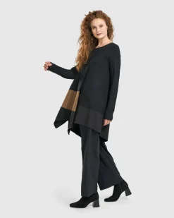 Sequoia Swing Tunic Top, Coffee