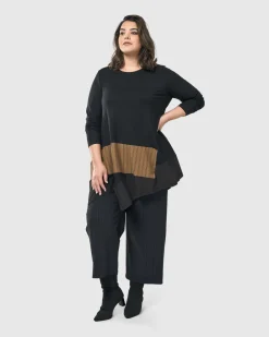 Sequoia Swing Tunic Top, Coffee