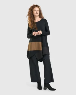 Sequoia Swing Tunic Top, Coffee