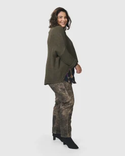 Siesta Oversized Sweater, Taupe
