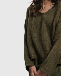 Siesta Oversized Sweater, Taupe