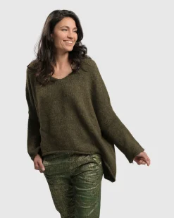 Siesta Oversized Sweater, Taupe
