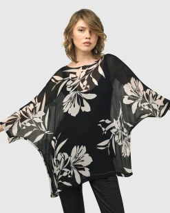 Sitting Poolside Tunic Top, Floral