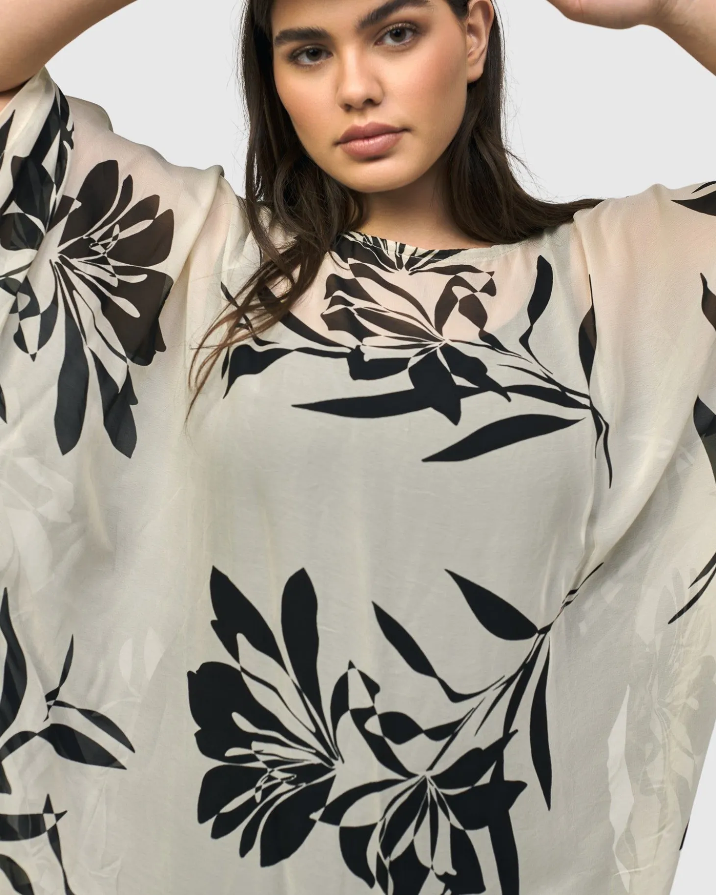 Sitting Poolside Tunic Top, Floral