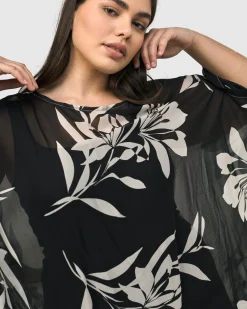 Sitting Poolside Tunic Top, Floral