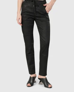 Snake Iconic Stretch Jeans, Black
