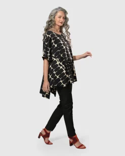 Snake Iconic Stretch Jeans, Black
