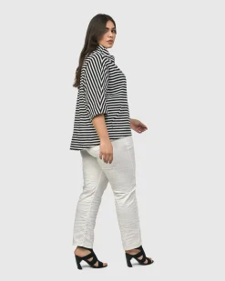 Snake Iconic Stretch Jeans, White