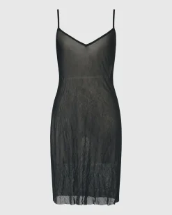 Soft Chiffon Cocoon Dress, Pewter