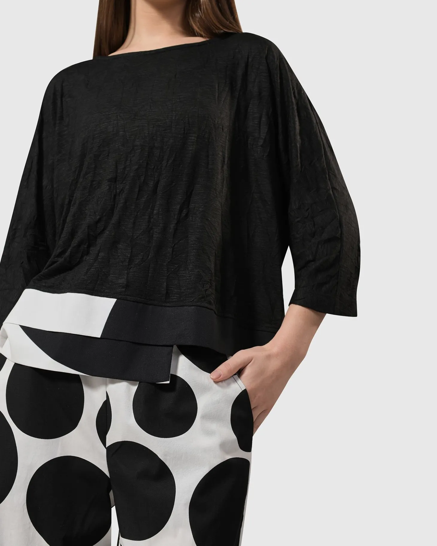 Solo Cropped Pants, Bubbles