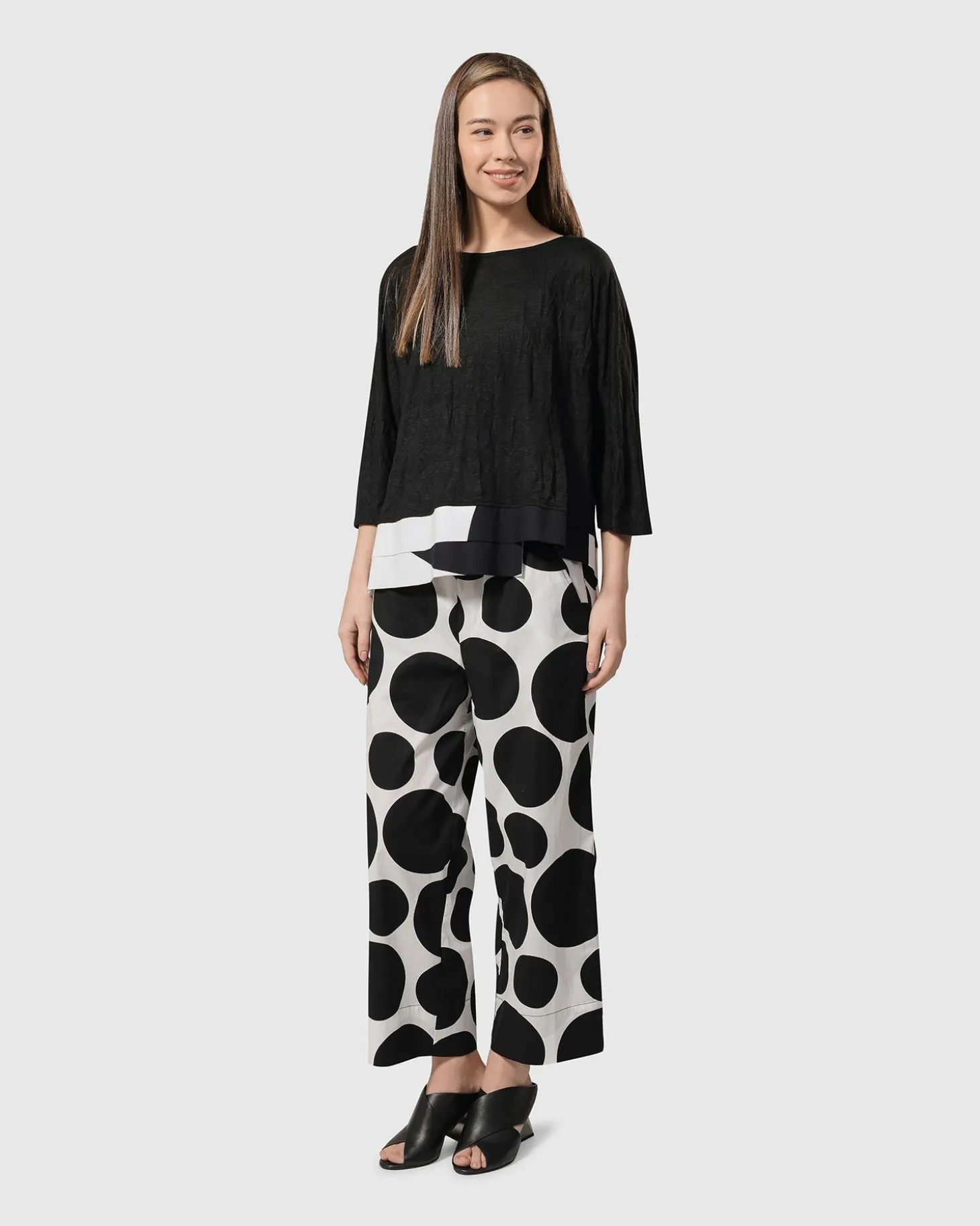 Solo Cropped Pants, Bubbles