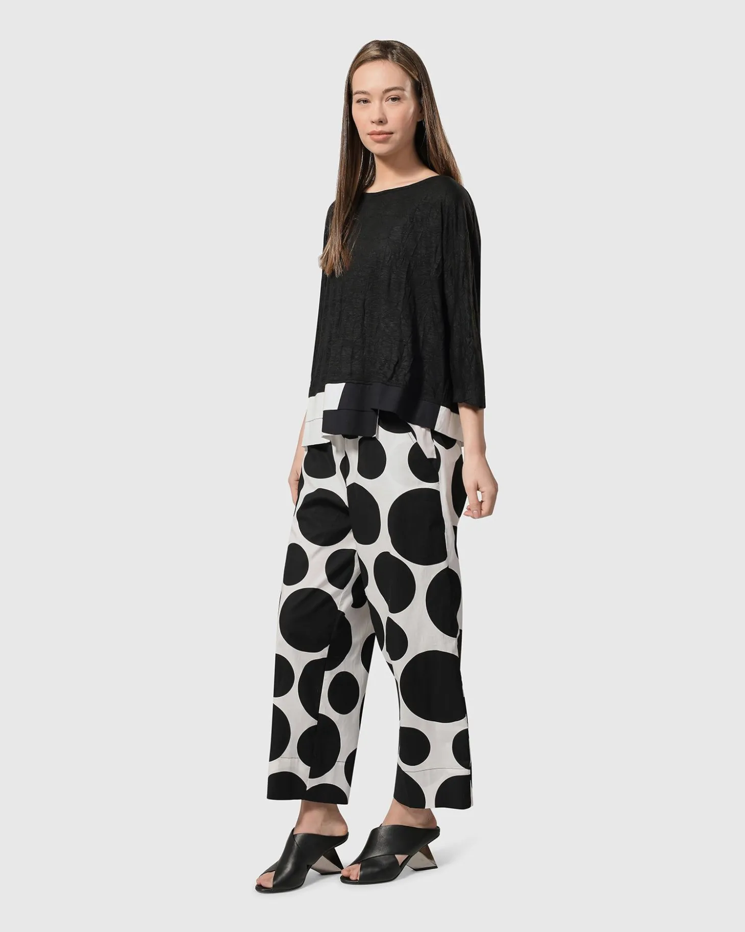 Solo Cropped Pants, Bubbles