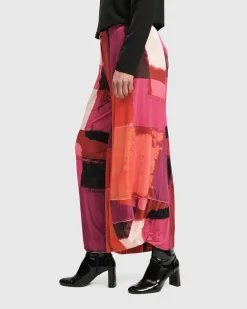 Sunset Strip Punto Pants, Magenta