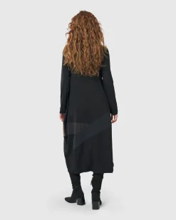 Sycamore Cocoon Dress, Coffee