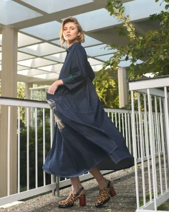 Tacoma Trapeze Dress, Denim