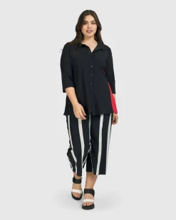 Tekbika Adeline Shirt Jacket, Black