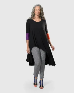 Tekbika Belinda Hi-Lo Tunic Top, Multi