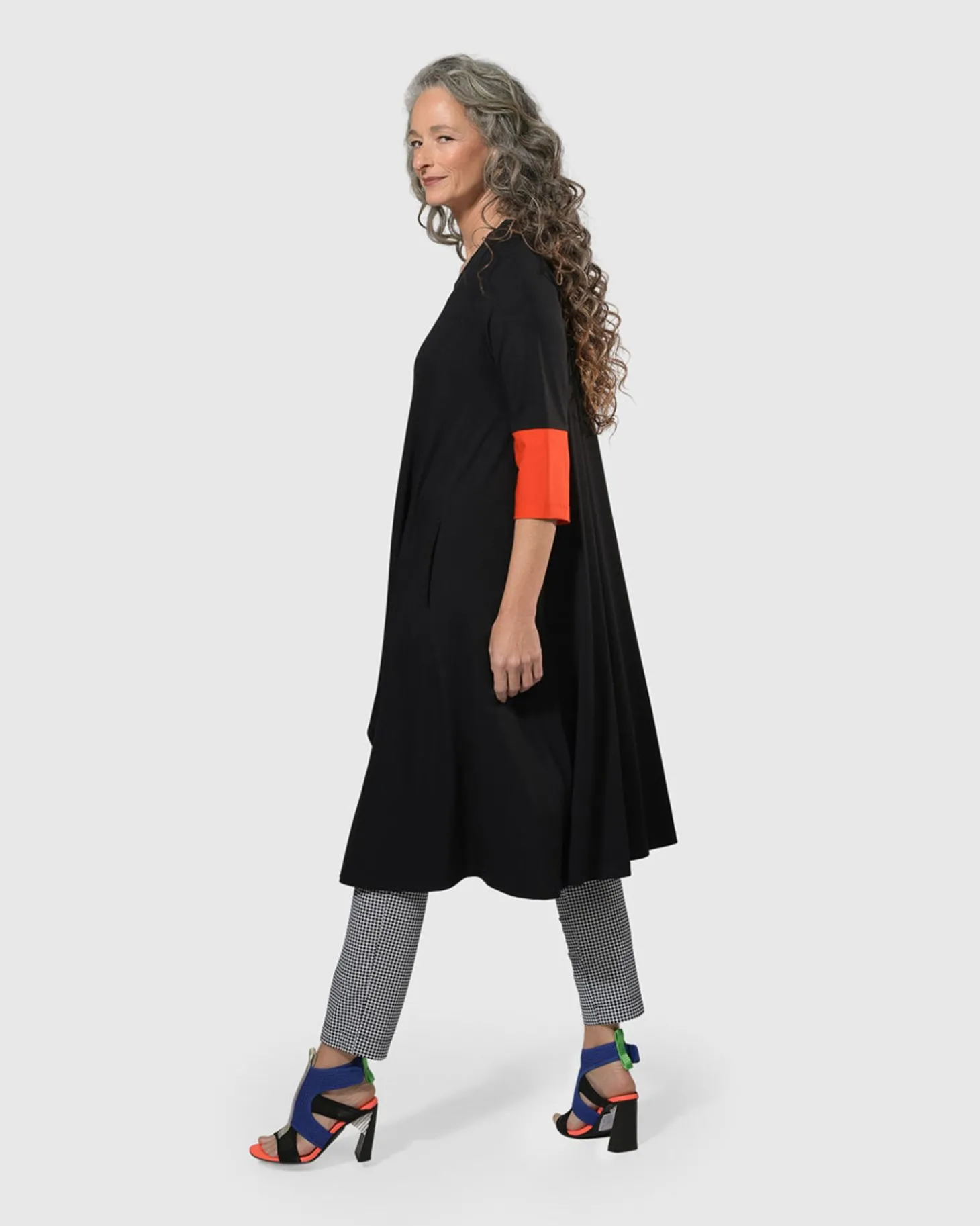 Tekbika Belinda Hi-Lo Tunic Top, Multi