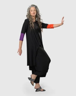 Tekbika Belinda Hi-Lo Tunic Top, Multi