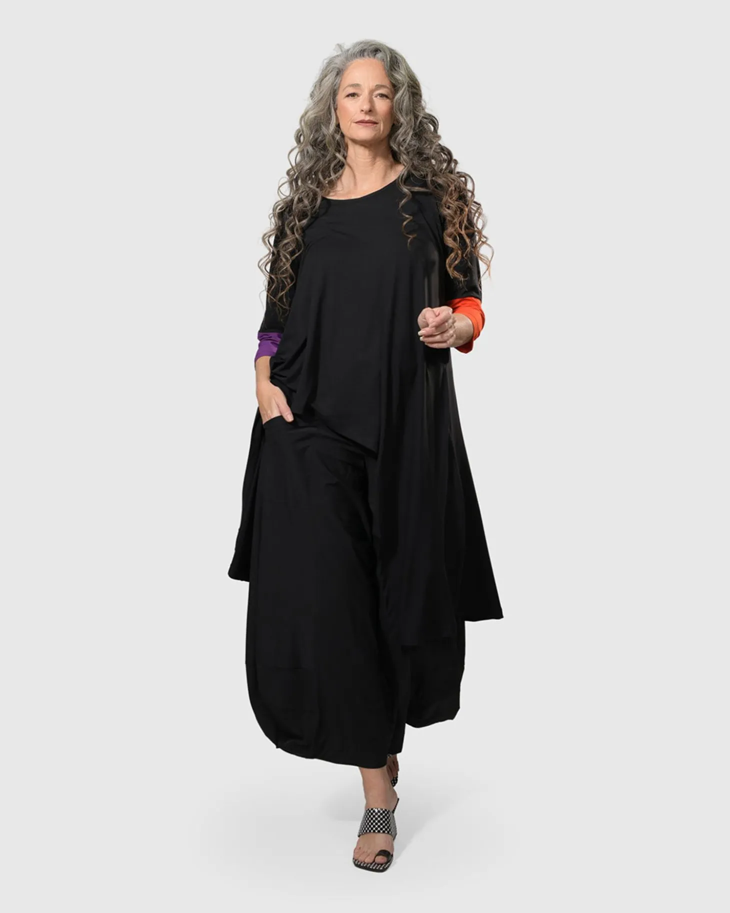 Tekbika Belinda Hi-Lo Tunic Top, Multi