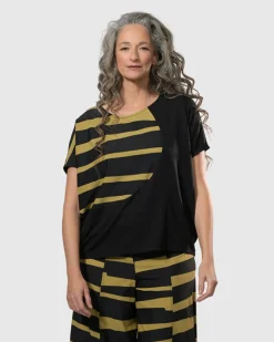Tekbika Bliss Boxy Top, Dunes