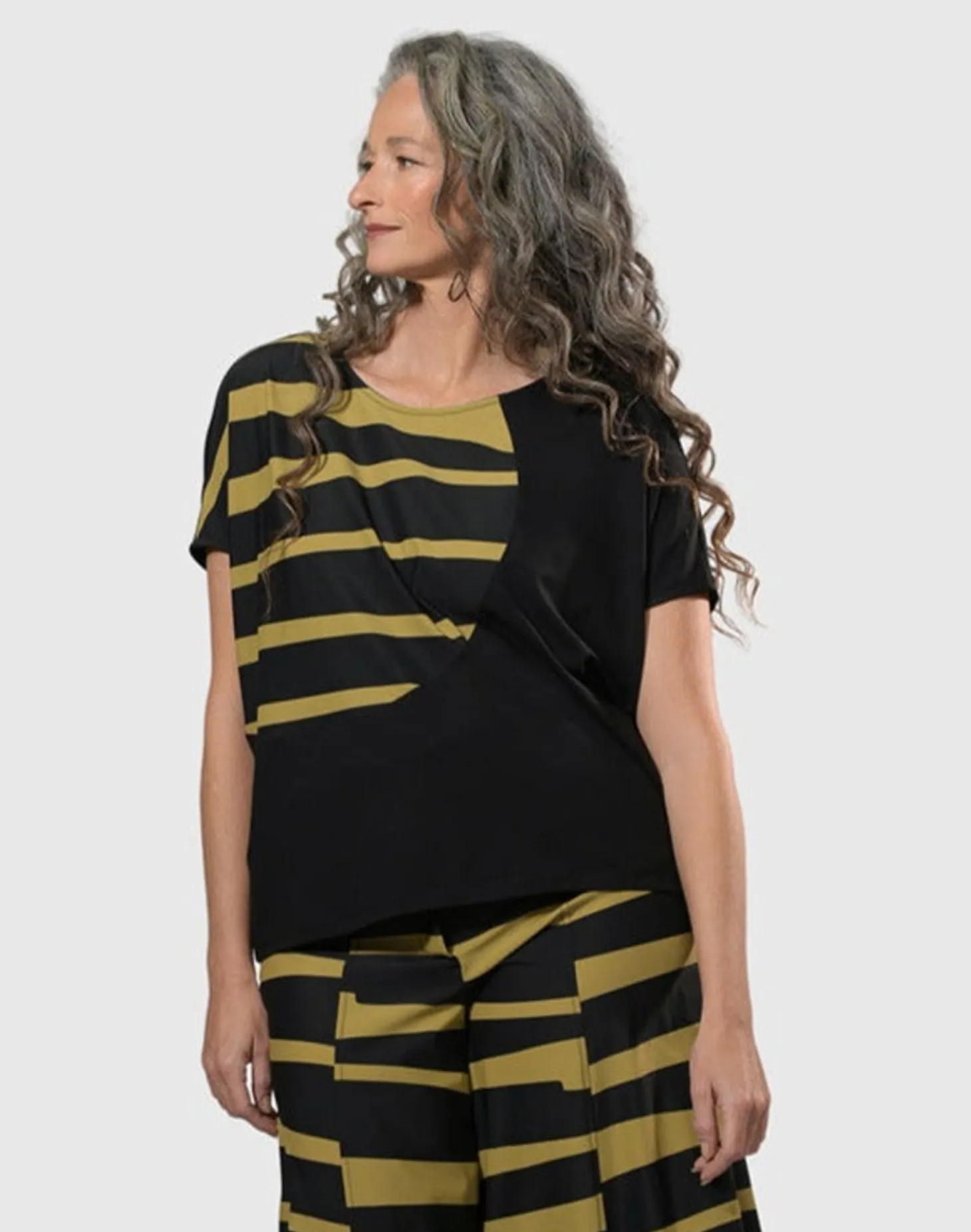 Tekbika Bliss Boxy Top, Dunes