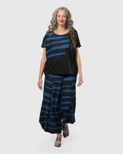 Tekbika Bliss Boxy Top, Ocean
