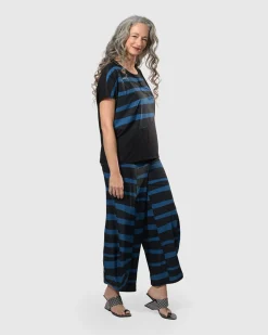 Tekbika Bliss Boxy Top, Ocean