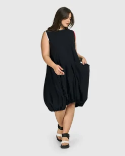 Tekbika Camille Sleeveless Dress, Black