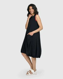Tekbika Camille Sleeveless Dress, Black