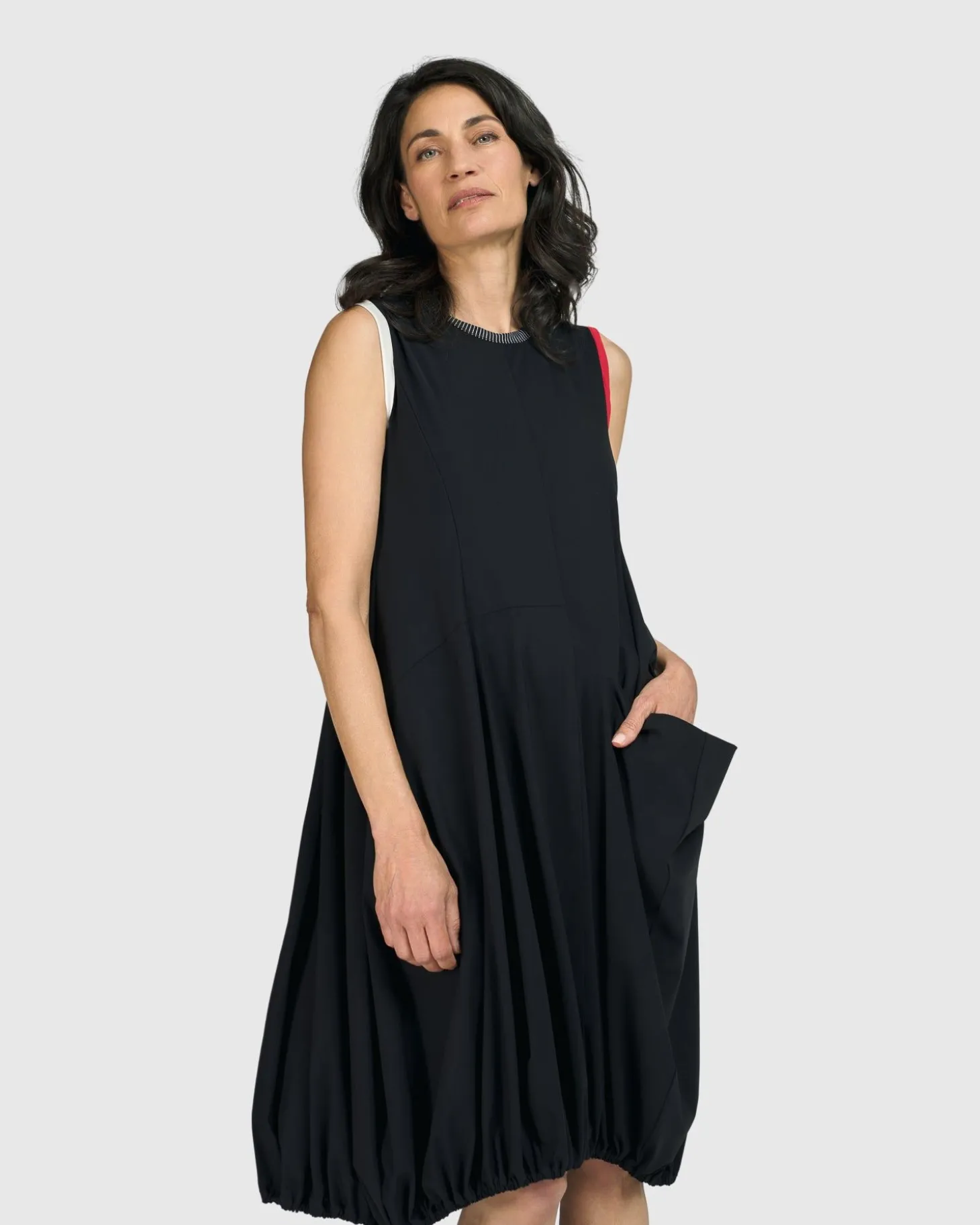Tekbika Camille Sleeveless Dress, Black