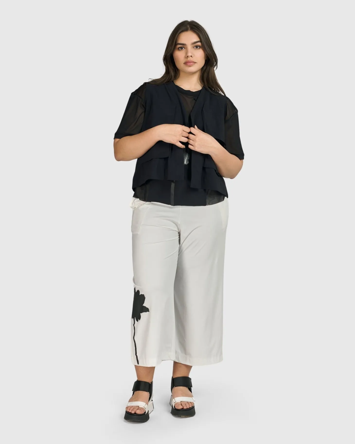 Tekbika Cannes Cargo Vest, Black