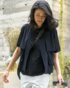 Tekbika Cannes Cargo Vest, Black