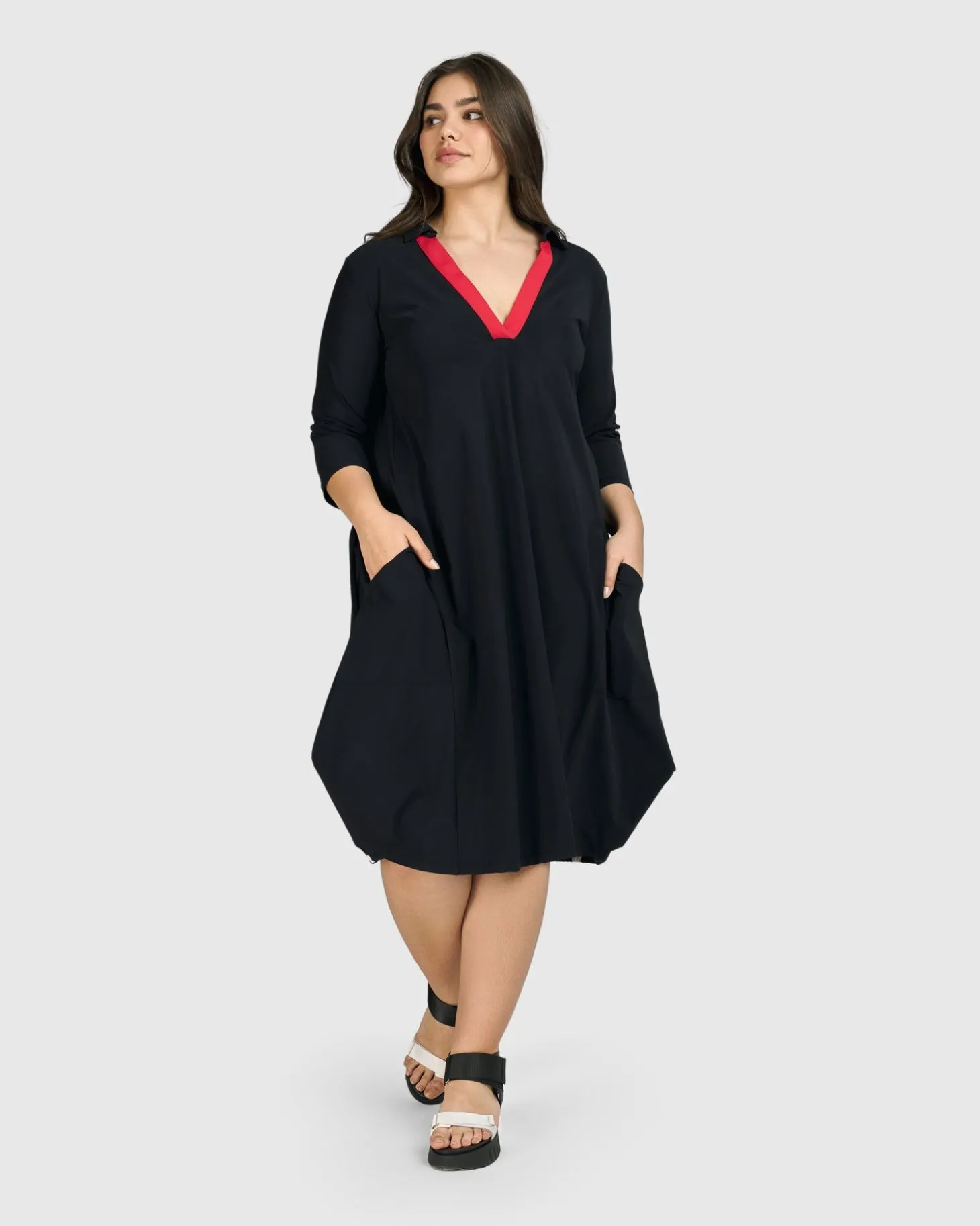 Tekbika Celine Dress, Black
