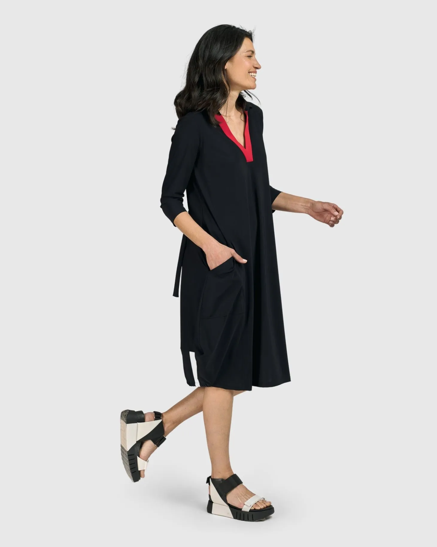 Tekbika Celine Dress, Black