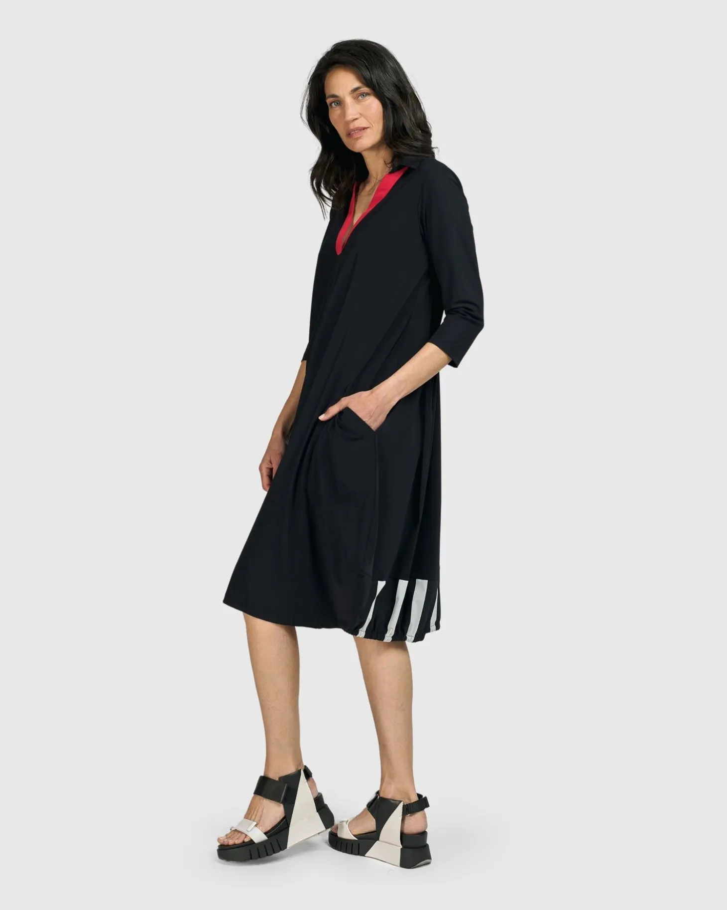 Tekbika Celine Dress, Black