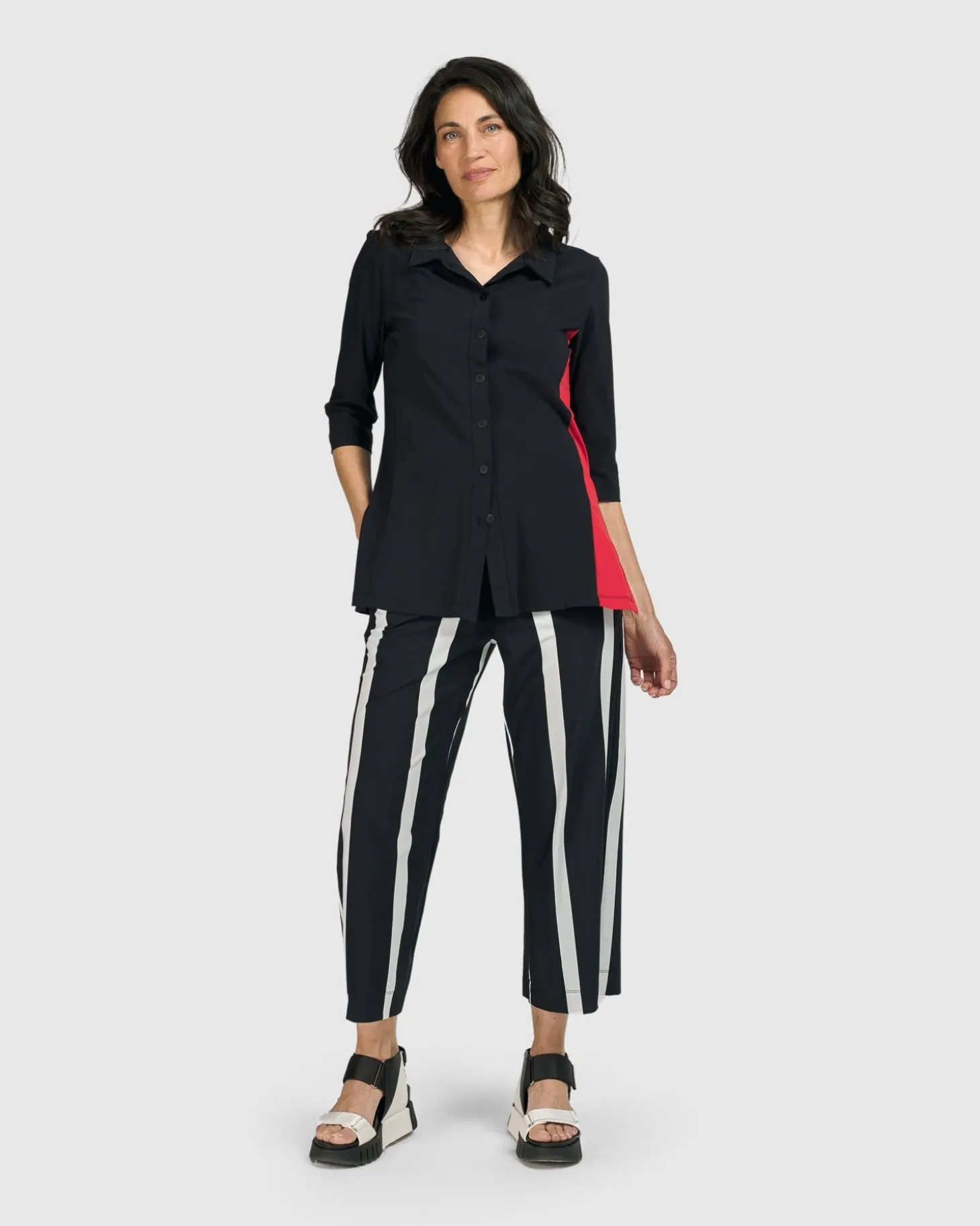 Tekbika Chagall Pants, Stripes