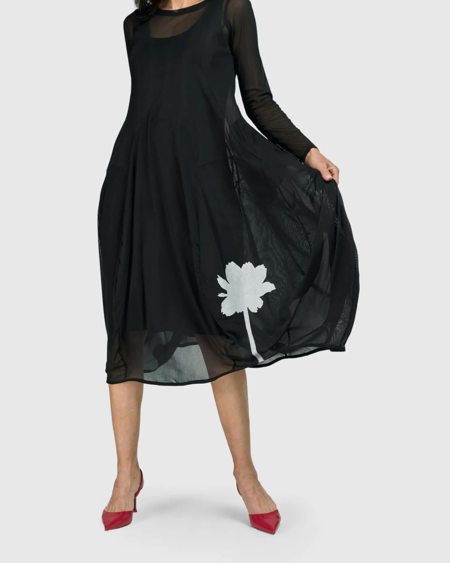 Tekbika Charlotte Crew Cocoon Dress, Tulle