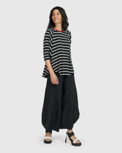Tekbika De Beauvoir Tee, Stripes