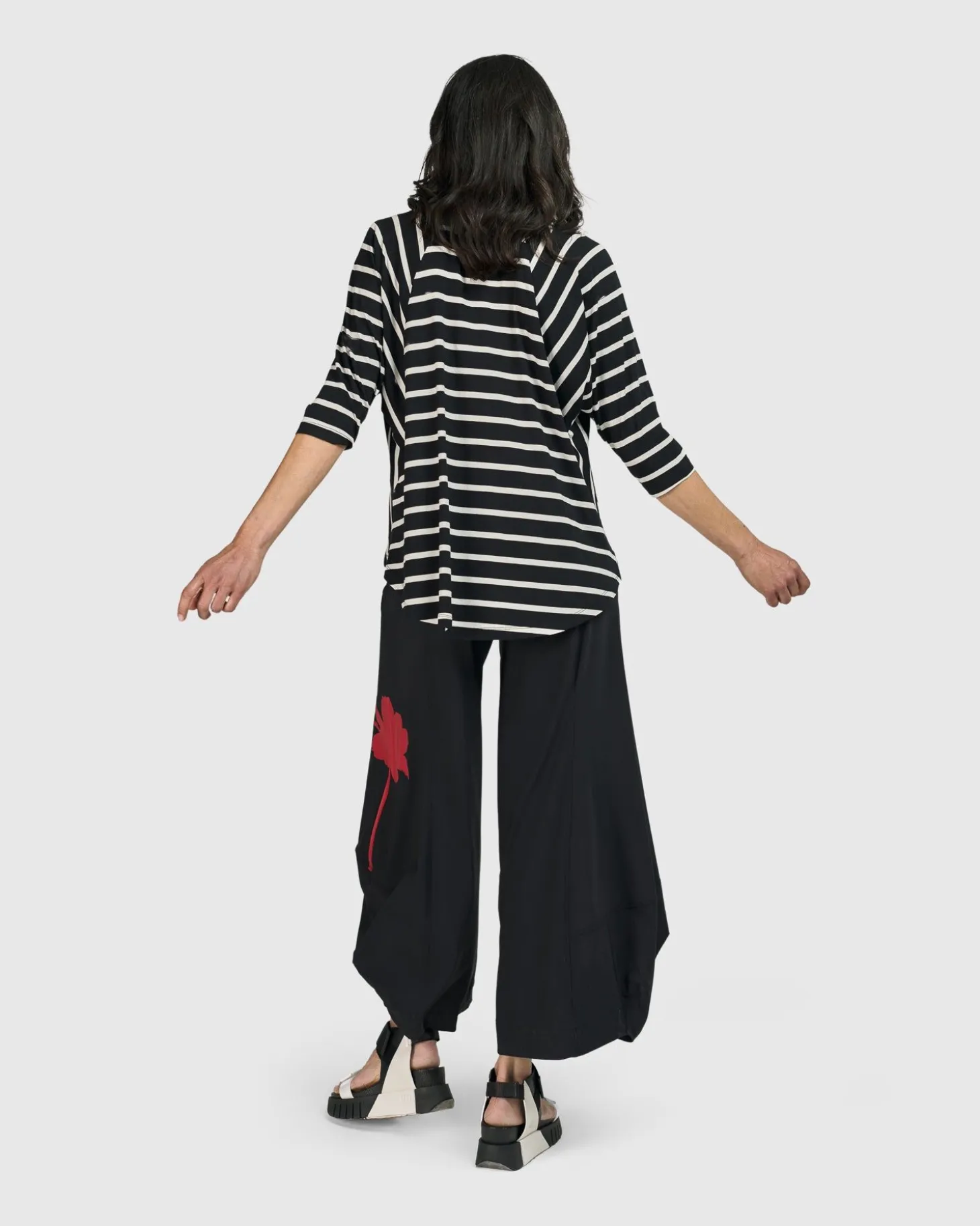 Tekbika De Beauvoir Tee, Stripes