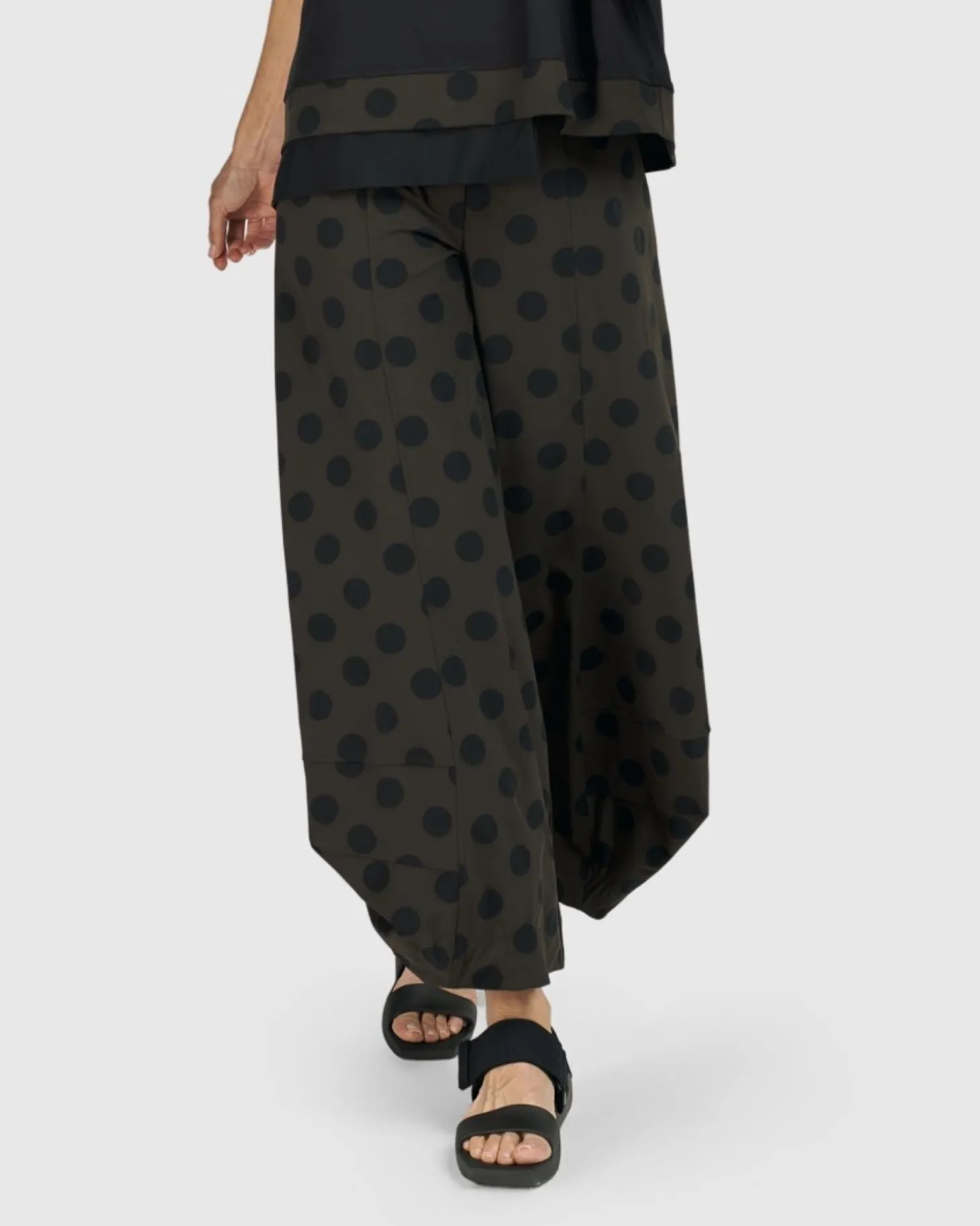 Tekbika Dots Punto Pants, Khaki