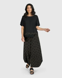 Tekbika Dots Punto Pants, Khaki