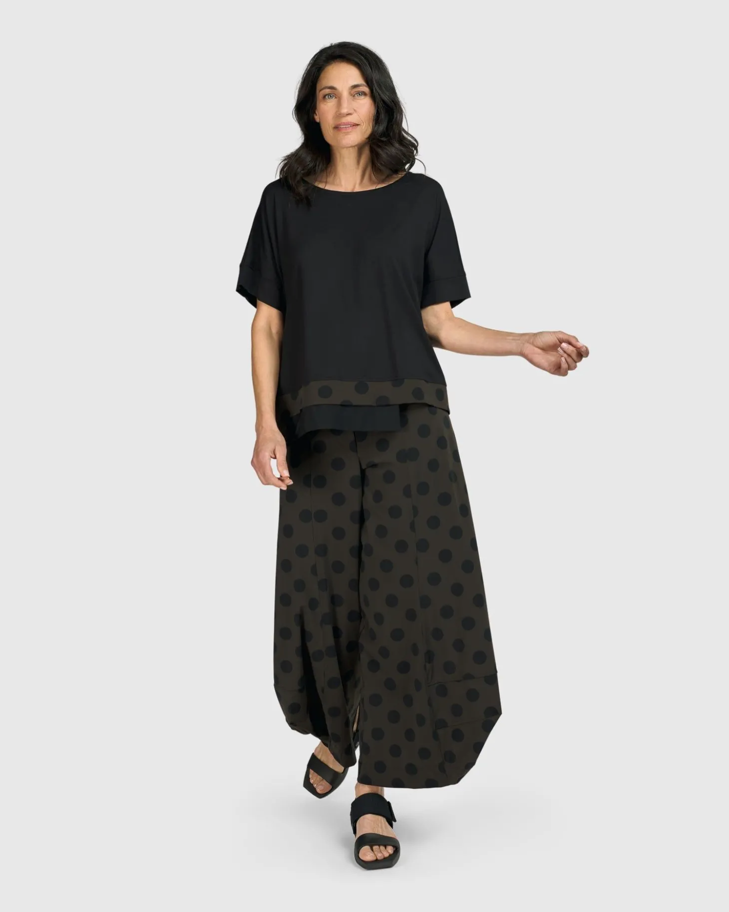 Tekbika Dots Punto Pants, Khaki