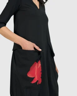 Tekbika Francoise Cargo Dress, Flower