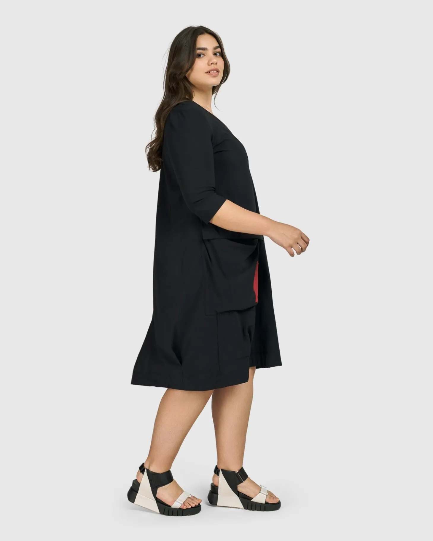 Tekbika Francoise Cargo Dress, Flower