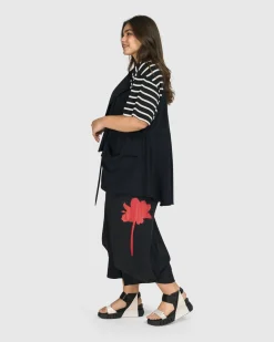 Tekbika Gabrielle Relaxed Vest, Black