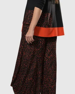 Tekbika Leigh Punto Pants, Flame