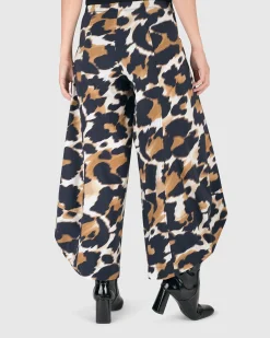 Tekbika Leopard Punto Pants, Multi