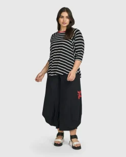 Tekbika Moulin Rouge Punto Pants, Flower