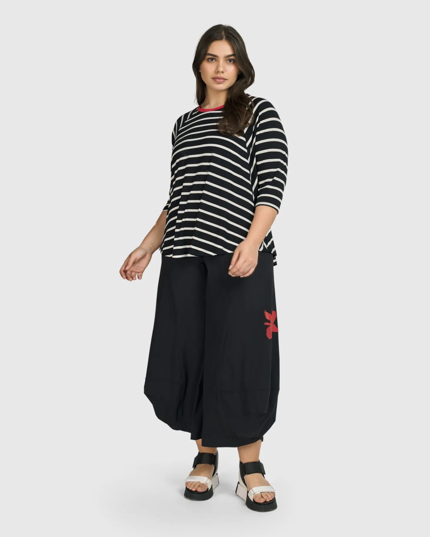 Tekbika Moulin Rouge Punto Pants, Flower